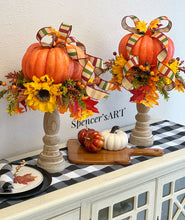 Load image into Gallery viewer, SUNFLOWER PUMPKIN CENTERPIECE
