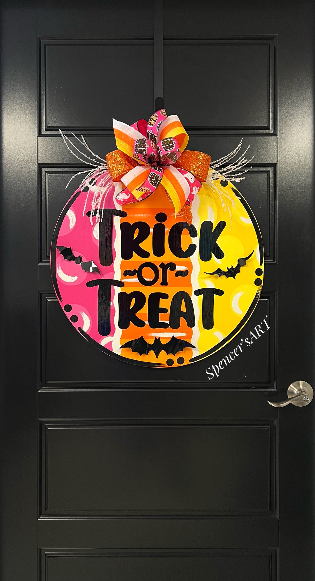 TRICK OR TREAT ROUND (Pink, Orange, Yellow)