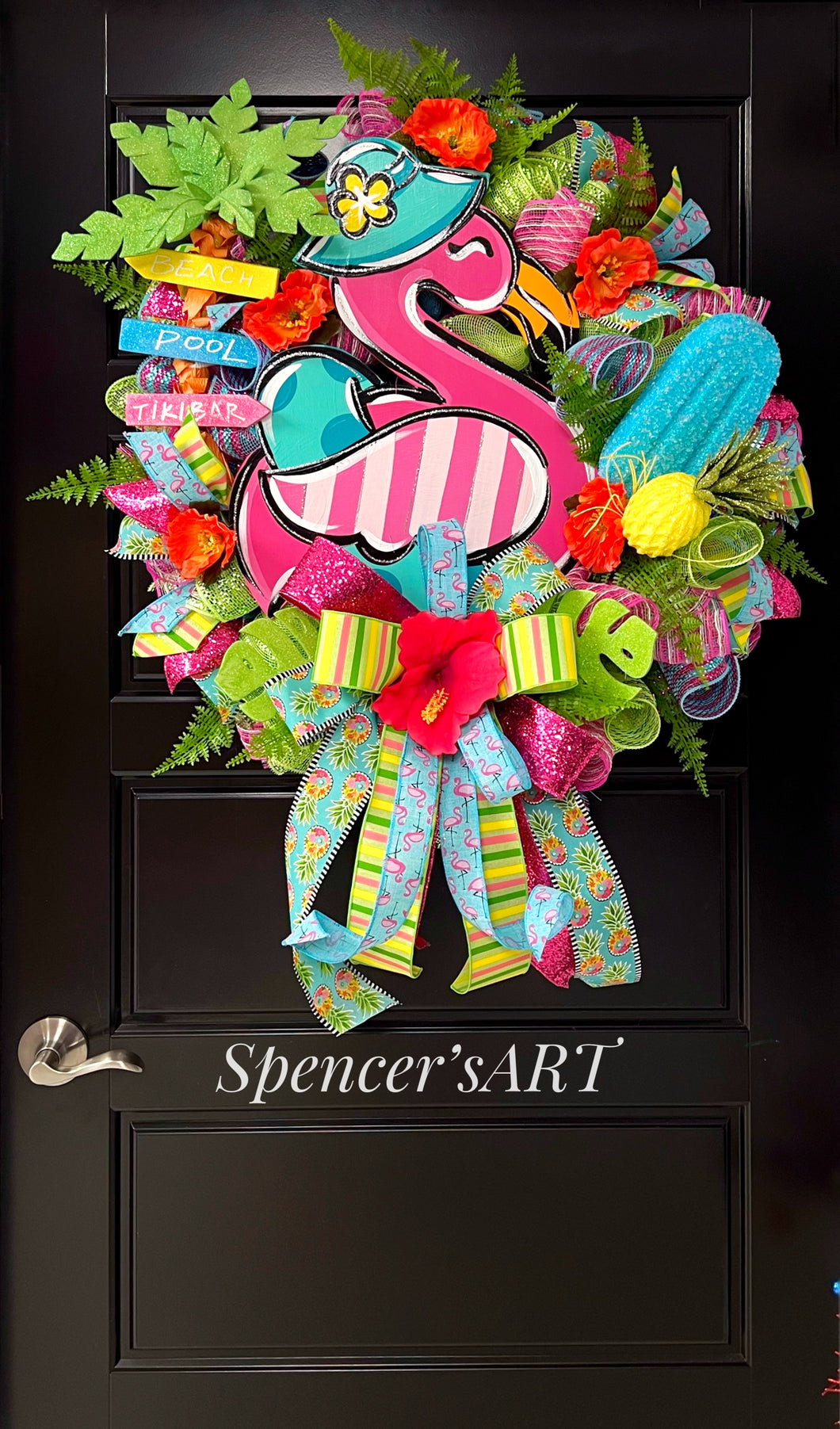 FLAMINGO WREATH