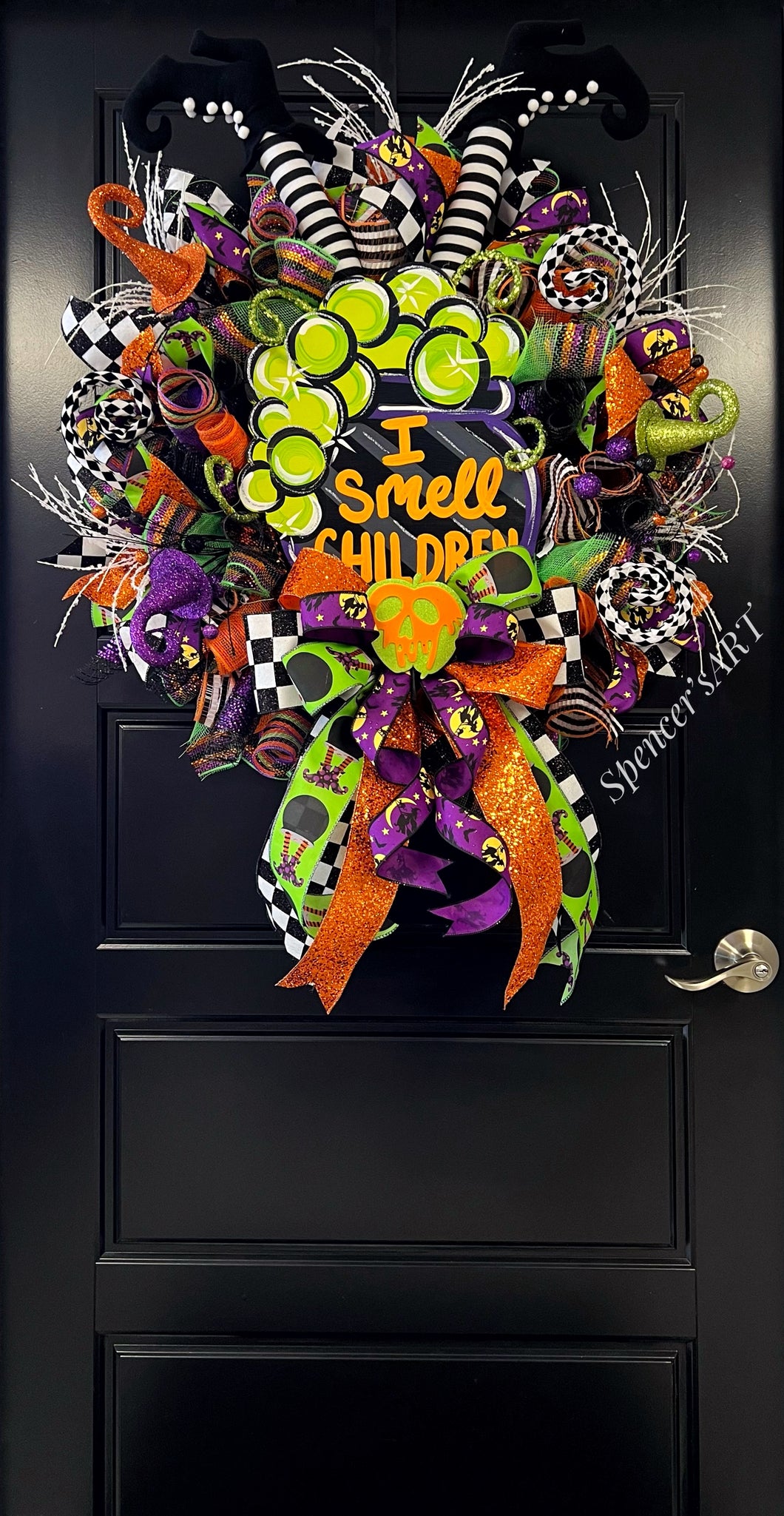 WITCH WREATH ( I smell children)
