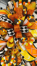 Load image into Gallery viewer, CANDY CORN WREATH (RIGHT SIDE)
