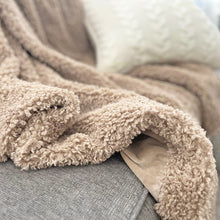 Load image into Gallery viewer, TEDDY Faux Fur Throw
