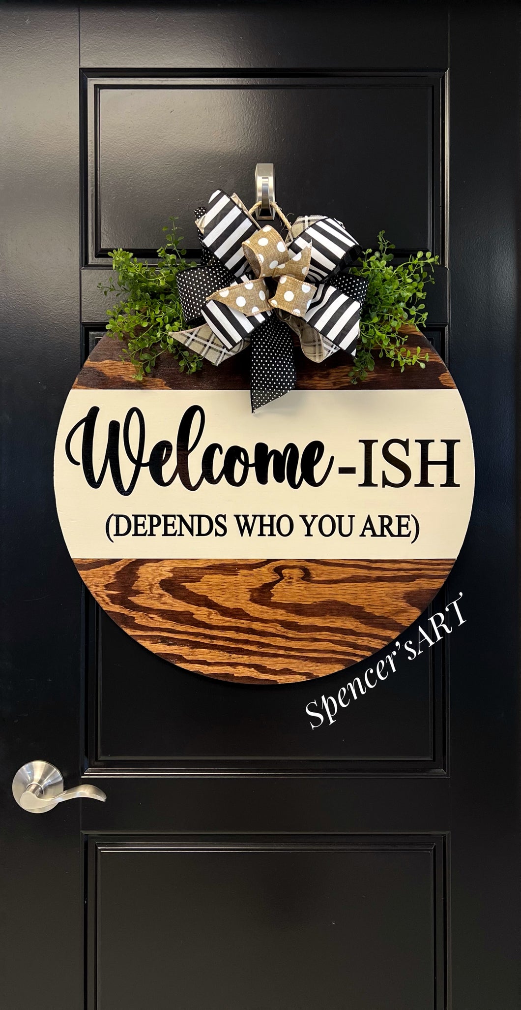 WELCOME-ISH (DEPENDS WHO YOU ARE)