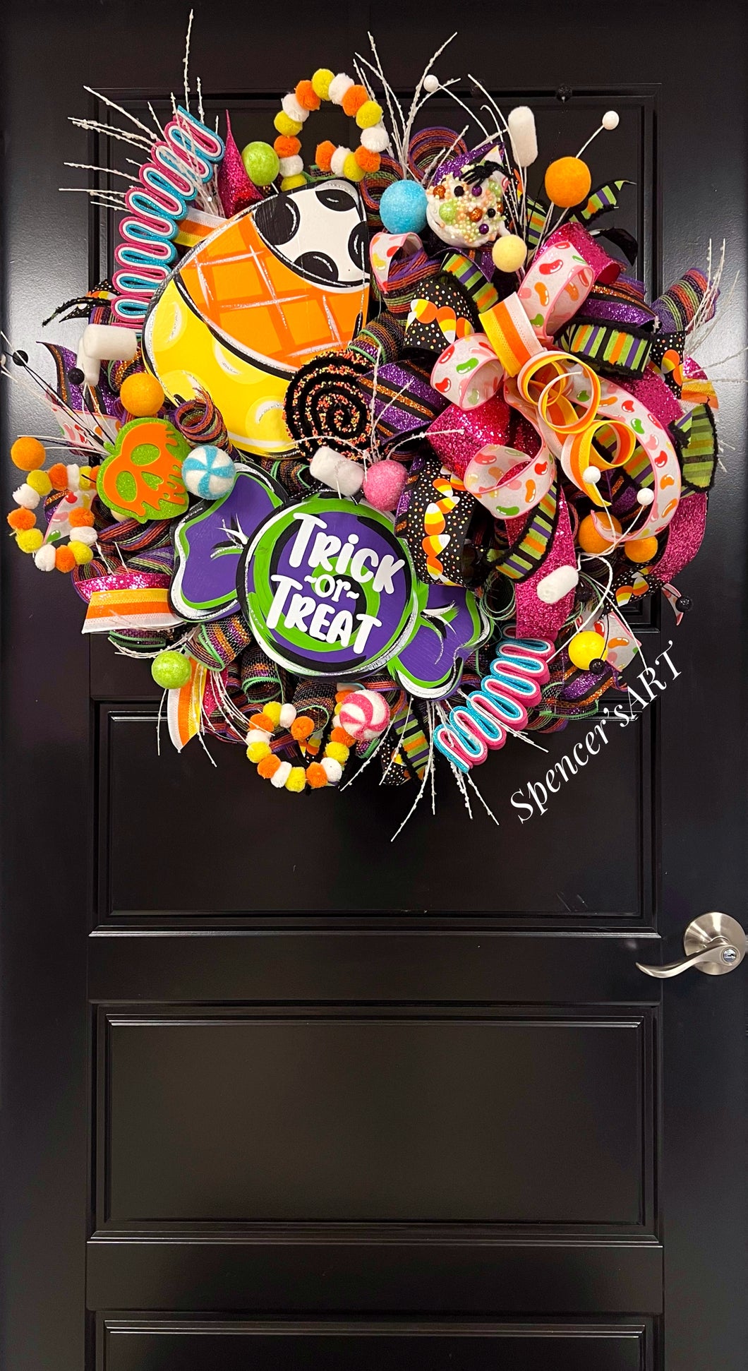 CANDY WREATH (LEFT SIDE)