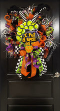 Load image into Gallery viewer, WITCH WREATH (I put a spell on you)
