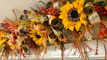 Load image into Gallery viewer, 9ft SUNFLOWER GARLAND
