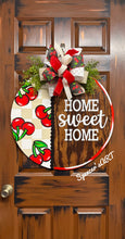 Load image into Gallery viewer, CHERRY CHECKERED STAINED ROUND
