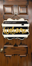 Load image into Gallery viewer, WELCOME DESIGN INTERCHANGEABLE
